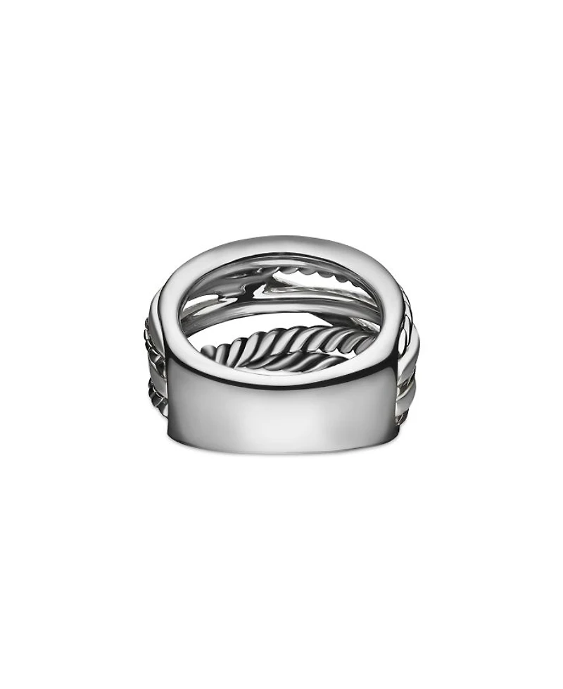 Crossover Wide Ring