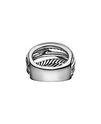 Crossover Wide Ring