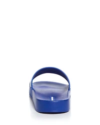 Men's Saint Barth Logo Slip On Pool Sandals