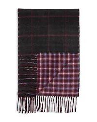 The Men's Store at Bloomingdale's Windowpane Reversible Cashmere Scarf - Exclusive
