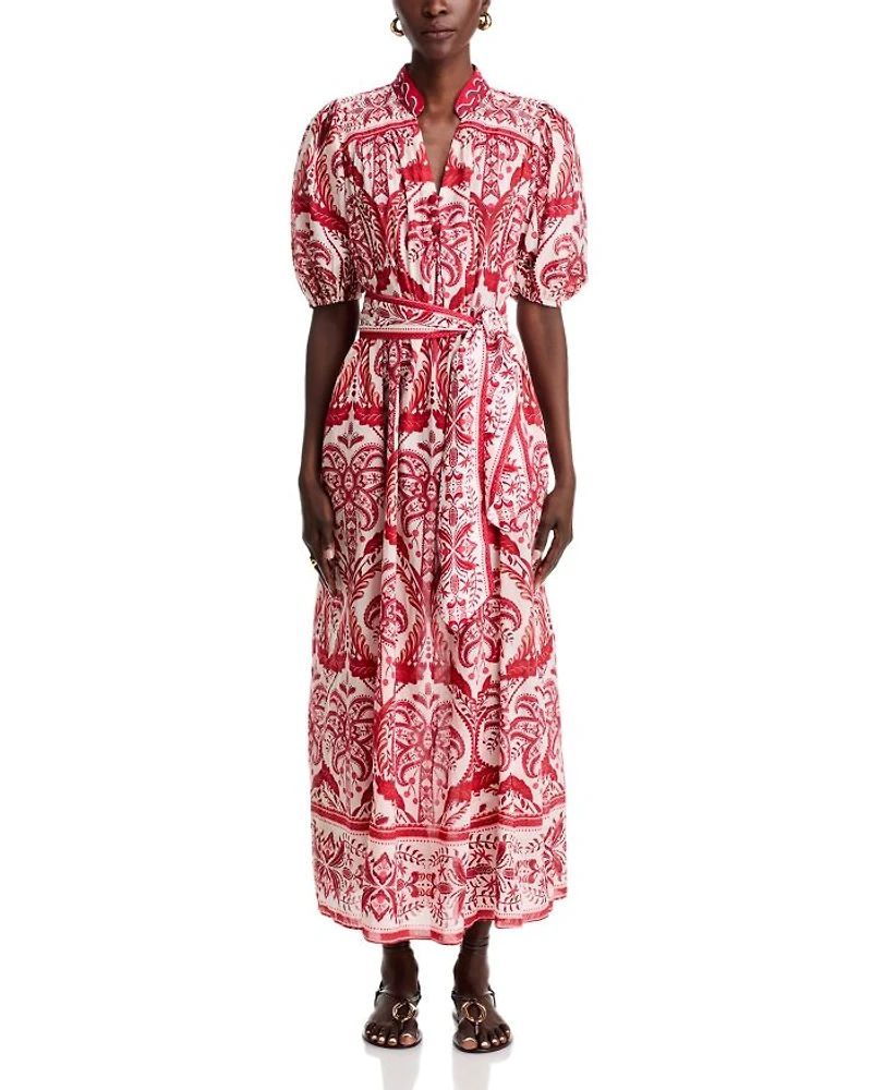 Tropical Cameo Maxi Dress