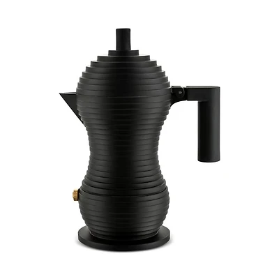 Pulcina Black 3 Cup Espresso Maker
