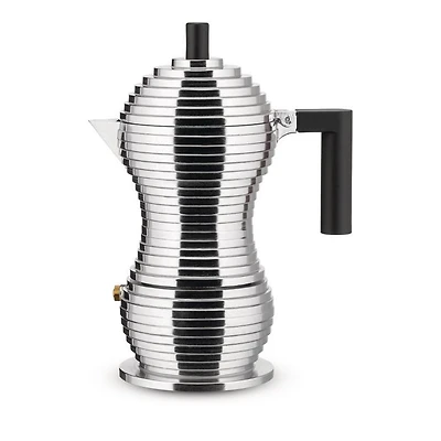 Pulcina Cast Aluminum 3 Cup Espresso Maker