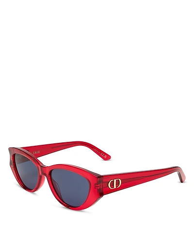 Dior DiorGlow B11 Cat Eye Sunglasses, 53mm