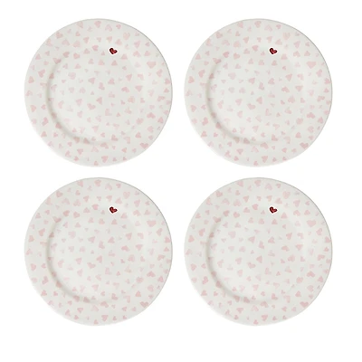 Juliska Love You More Dessert/Salad Plate, Set of 4