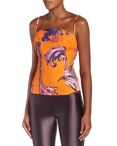 Versace Jeans Couture Printed Sleeveless Top