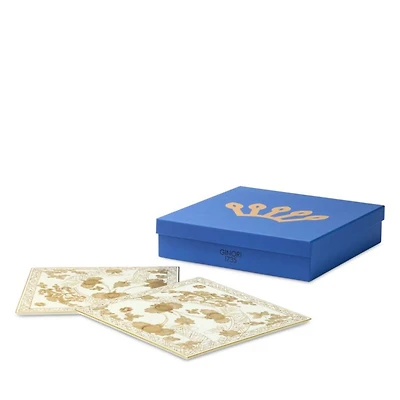 Oggetti Aurum Square Charger Plates, Set of 2
