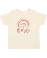 Sweet Wink Girls' One Boho Rainbow Short Sleeve T-Shirt - Baby