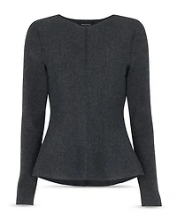 Peplum Knit Top