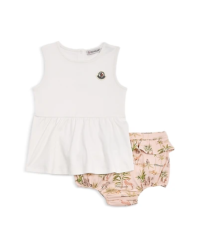 Moncler Girls' Dress & Bloomers Set - Baby, Little Kid