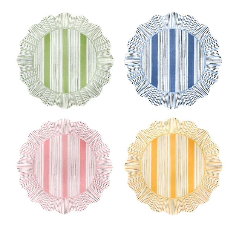 Juliska Cabana Stripe Melamine Dessert/Salad Plate