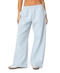 Edikted Bonney Bow Detail Sweatpants