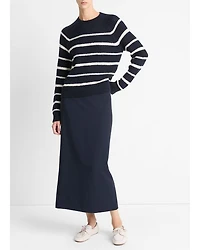Ribbed Striped Sweater