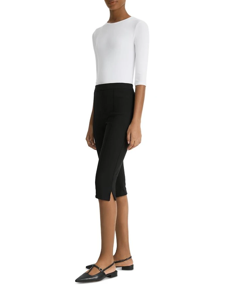 Slim Fit Capri Pants