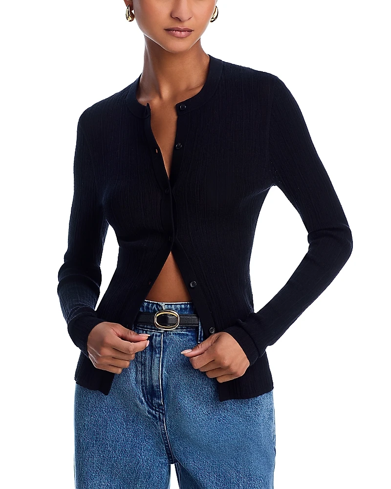 A. l.c. Fisher Textured Cardigan