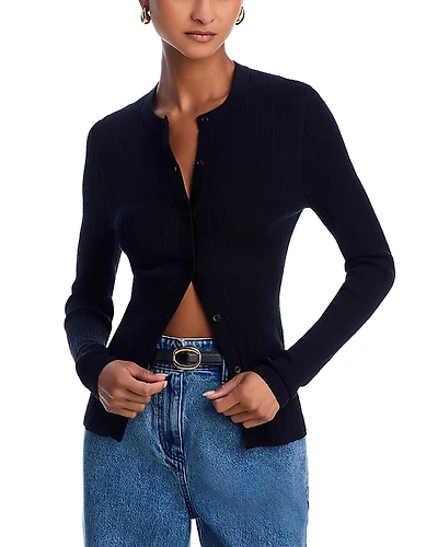 A. l.c. Fisher Textured Cardigan