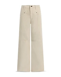 Jodie Wide Leg Suede Pants