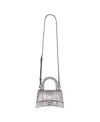 Hourglass Handbag with Rhinestones