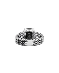 Petite Wheaton® Ring with Gemstone and Diamonds