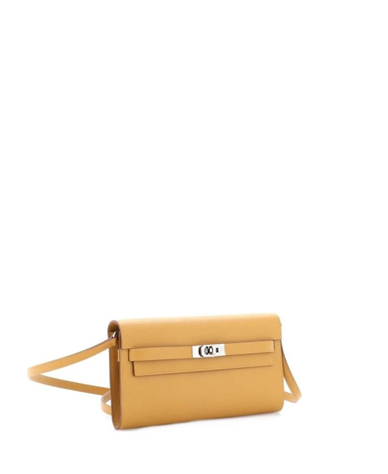 Pre-Owned HERMES Pre-Owned Hermes Kelly To Go Wallet Epsom