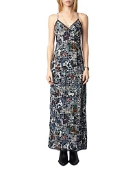 Ramelil Soft Butterfly Print Dress