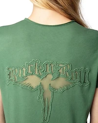 Story CL Fishnet Fallen Angel Tee