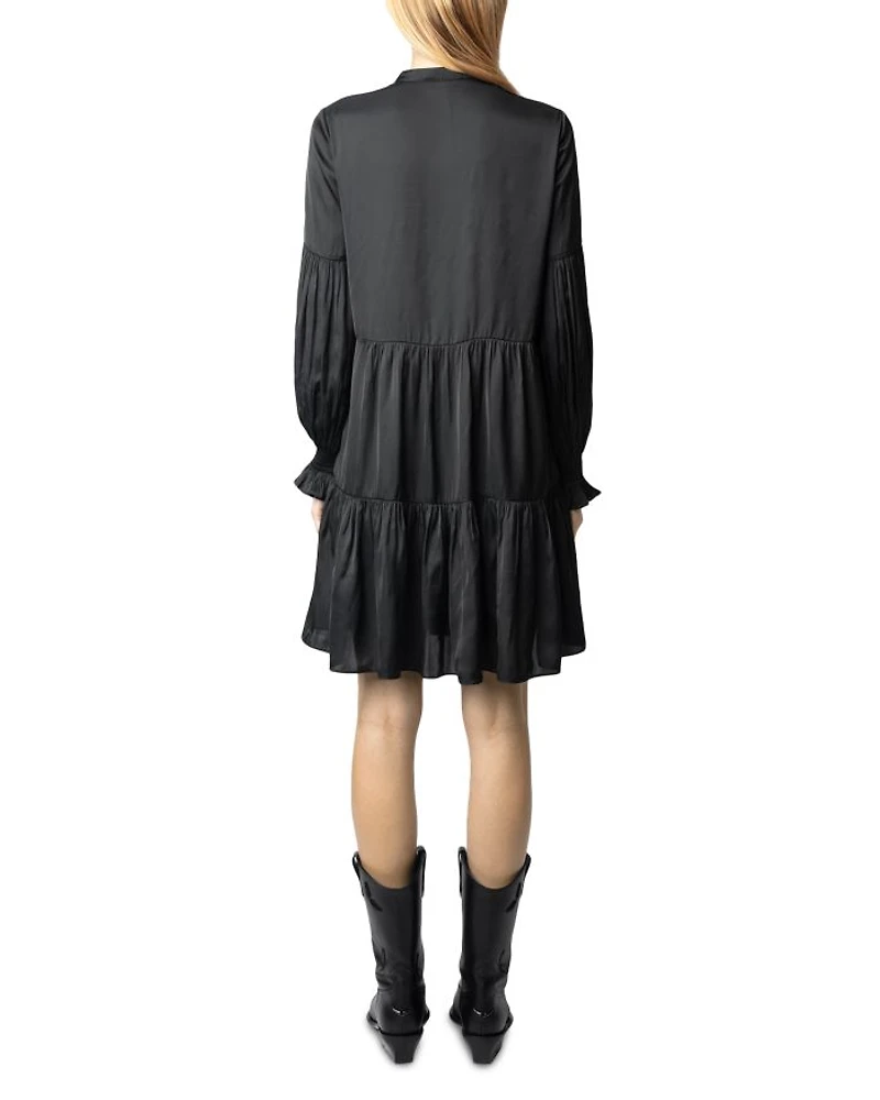 Randy Satin Mini Dress