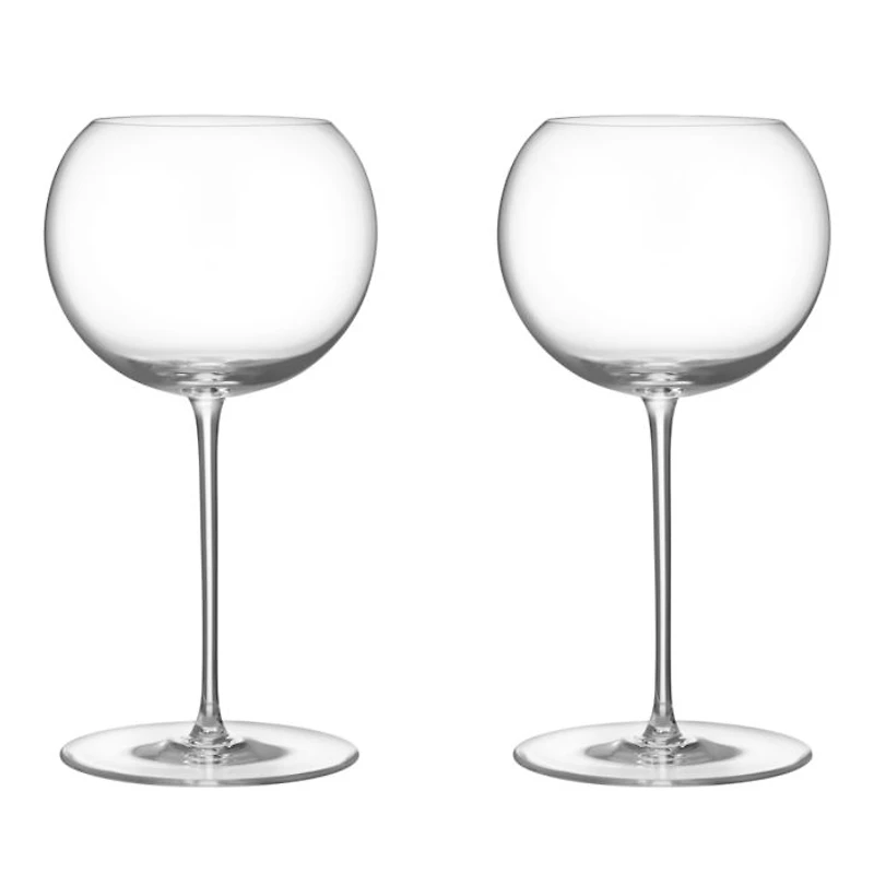 Geometry White Wine Glass, Set of 2