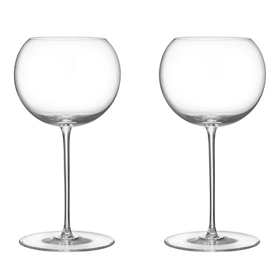 Geometry White Wine Glass, Set of 2