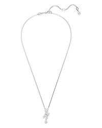 Matrix Mixed Cut Crystal Pendant Necklace, 15"-18"