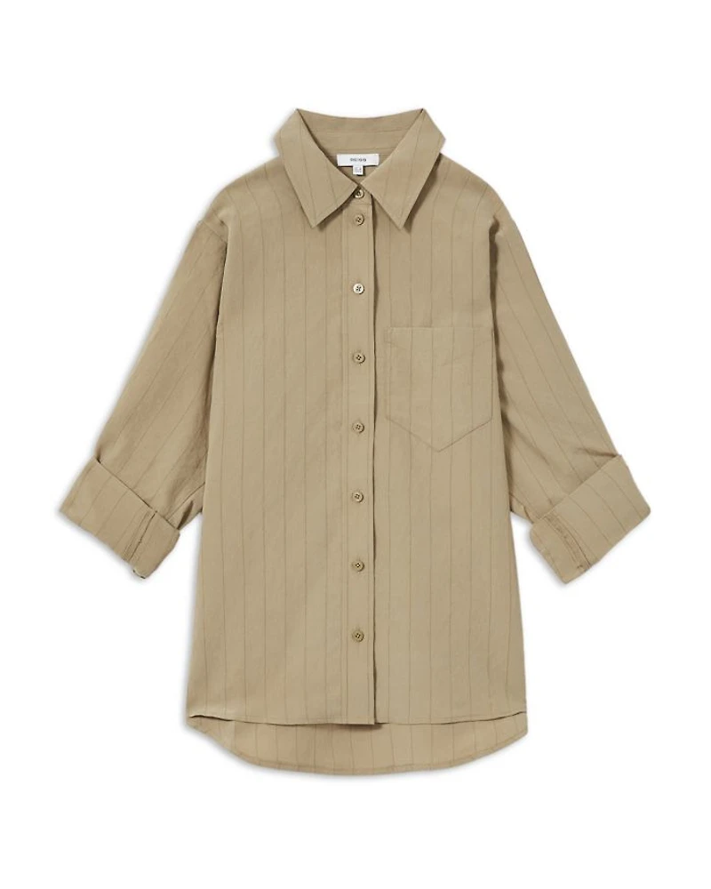Dinah Woven Button Front Shirt