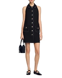 Peter Pan Collar Short Dress