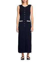 Long Dress with Crochet Detail