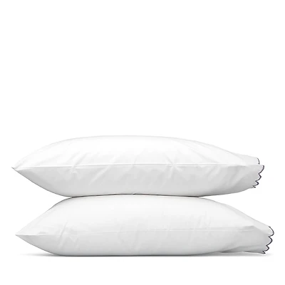 Matouk Dakota Percale Standard Pillowcase