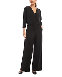 Crossover Neck Jumpsuit