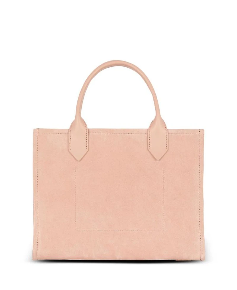 Women's Small Suede B-Army Tote Bag