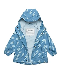 Snapper Rock Unisex Lightning Bolt Recycled Waterproof Raincoat