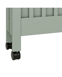 Maki Portable Folding Crib with Toddler Bed Conversion Kit