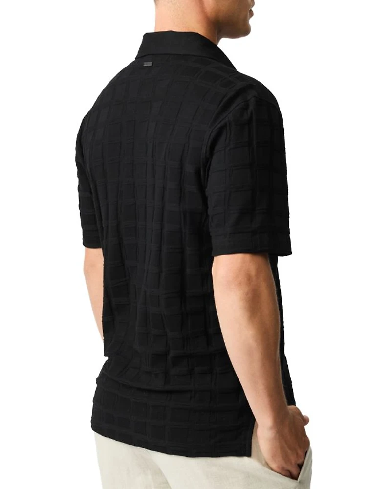 Rosskeen Jacquard Regular Fit Polo Shirt