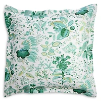 Matouk Pomegranate Linen Euro Sham - Exclusive