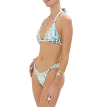 Soft Tie Triangle Bikini Top