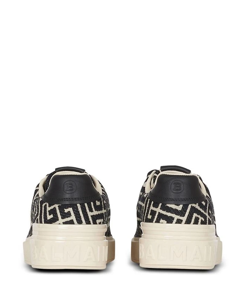 Women's B-Court Trainers with Jacquard Monogram