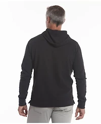 Waffle-Knit Hoodie