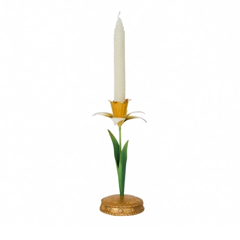Meadow Walk Daffodil 9" Candlestick