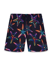 Vilebrequin Jirise Printed 4 Swim Trunks - Little Kid, Big Kid