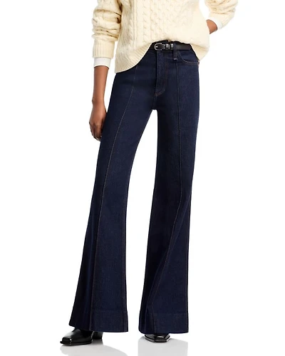Skylar High Rise Flare Jeans Rinse