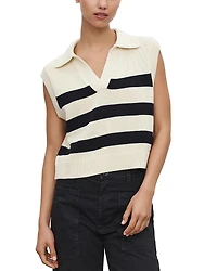 Velvet by Graham & Spencer Mariette Collared Vest