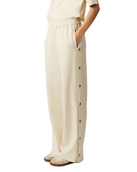 Josta Snap Seam Wide Leg Pants