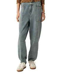 Avalon Seamed Jeans Light Used Blue