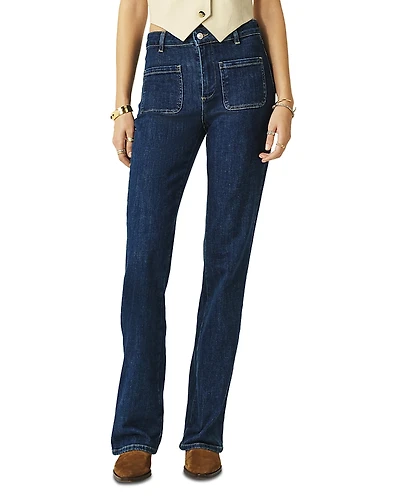 ba & sh Ross Straight Leg Jeans